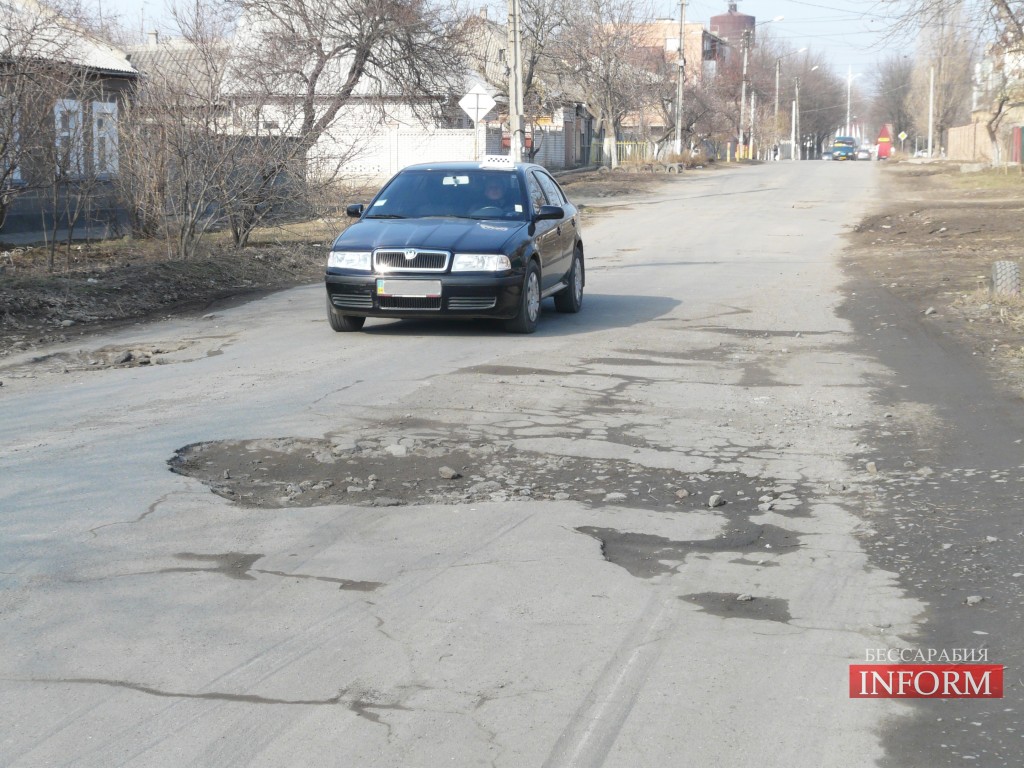 Дорожный ужас: Измаил - ул. Белгород-Днестровская (фоторепортаж, обновлено)