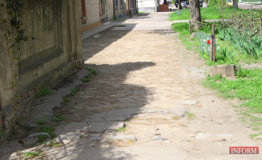 Беспредел на измаильских тротуарах