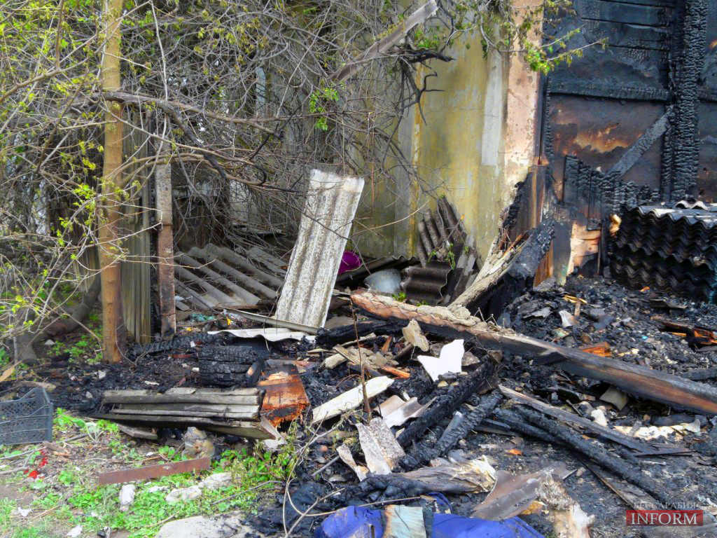 Сегодня в Измаиле в результате пожара погиб человек (ФОТОРЕПОРТАЖ)