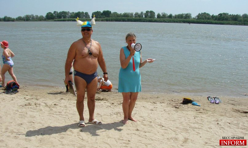 Измаильские моржи снова встретились на берегу Дуная.