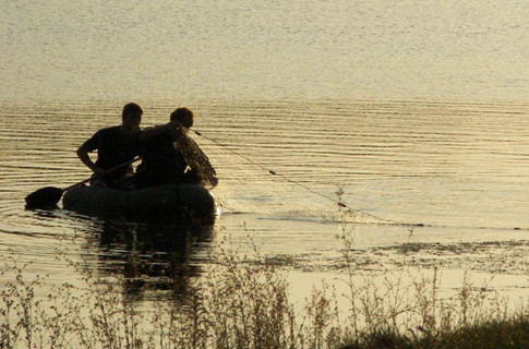 На озере Ялпуг задержан браконьер