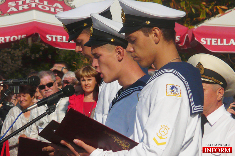 Измаил. Курсанты морской академии приняли присягу. Фото, видео