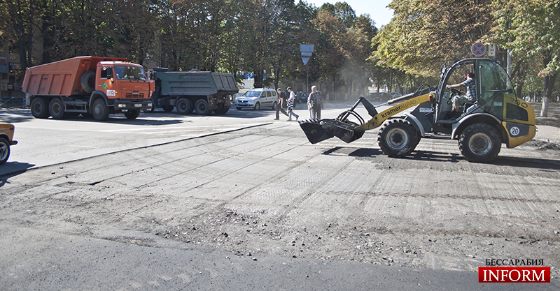 Долгожданный ремонт дорог в Измаиле: только показуха? ФОТО, ВИДЕО