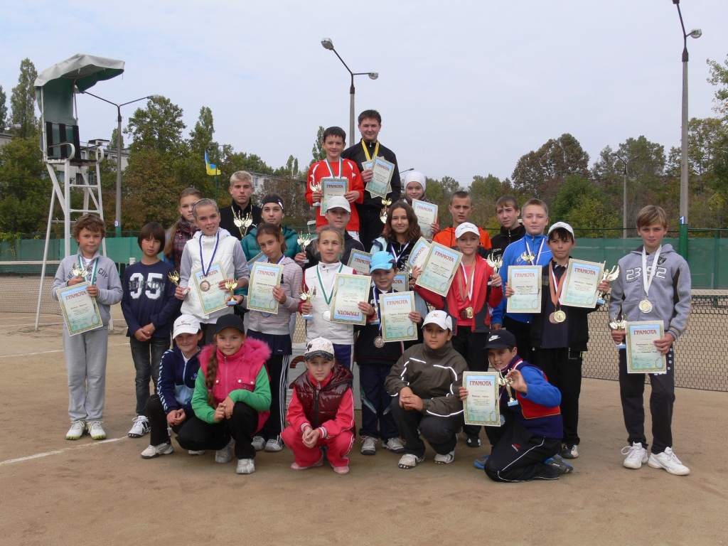 В Измаиле завершился чемпионат области по теннису