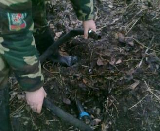 Вчера в Одесской области пограничники обнаружили два спиртопровода.