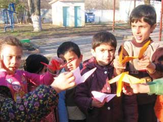 Ильичёвские дети-таланты встретились с семьями беженцев