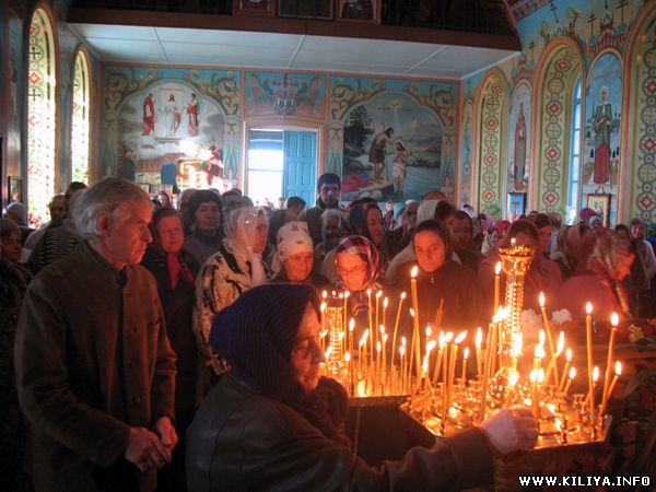 Килия.Свято-Дмитриевская церковь отметила православный праздник