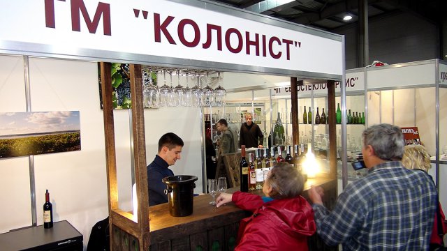 Болградский р-н. ТМ "Колонист" на фестивале вина в Киеве. ФОТО