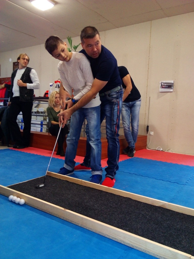 Чемпионат по офисному мини-гольфу в Измаиле - первый и не последний