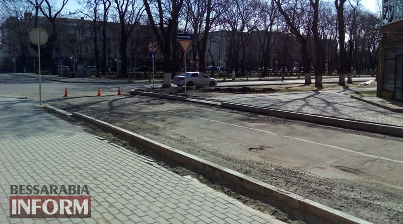 ремонт улицы Бессарабской