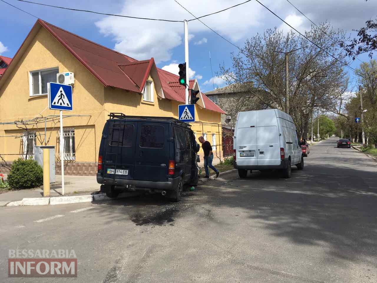 Измаил: на улице Белгород-Днестровской ДТП, есть пострадавшая