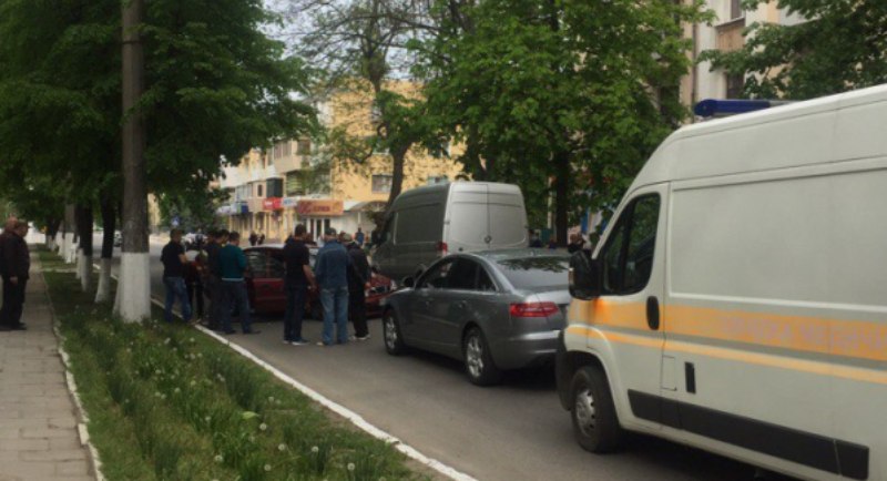 Авария на сквозняке в Измаиле: Daewoo врезалось в припаркованные автомобили