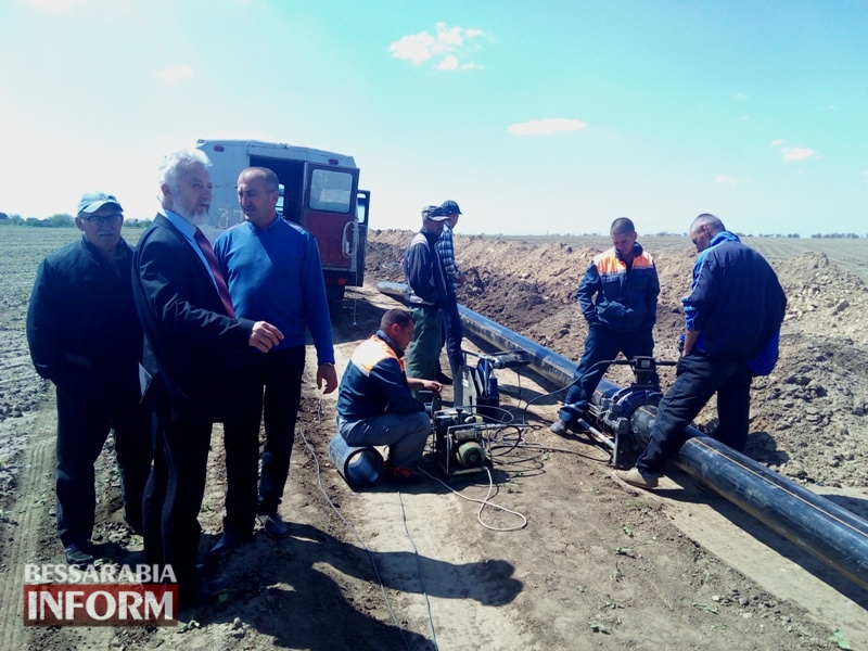Строительство магистрального газопровода в Измаильском р-не: репортаж с места проведения работ