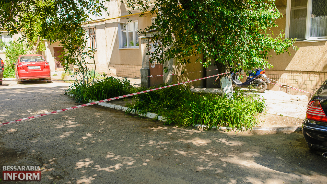 В Измаиле в спальном районе в клумбе с цветами нашли взрывоопасный предмет
