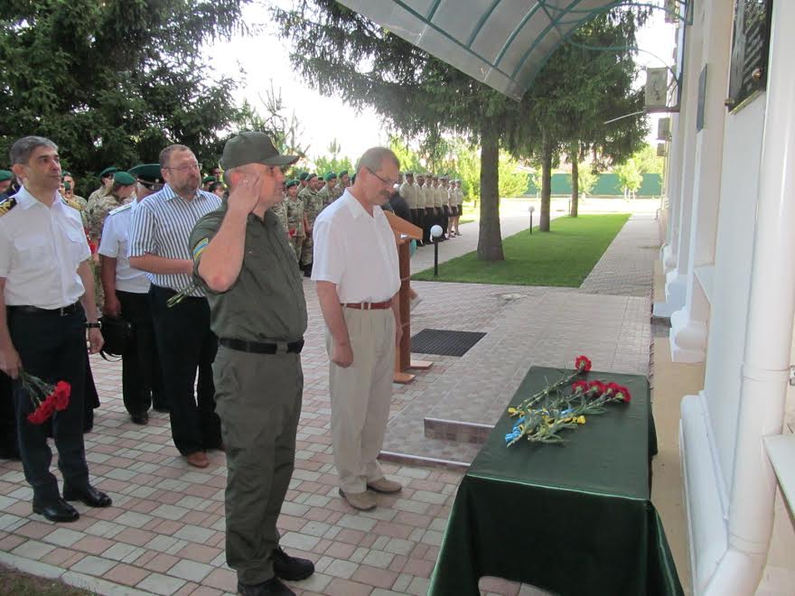 Измаильские пограничники почтили память своих коллег, погибших три года назад в Луганской области