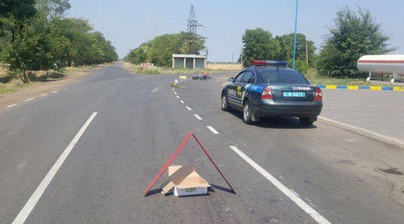 Из-за ДТП на дороге «Спасское-Вилково» погиб пожилой мотоциклист