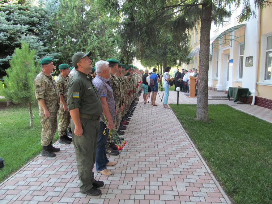 Измаильские пограничники почтили память своих коллег, погибших три года назад на Луганщине