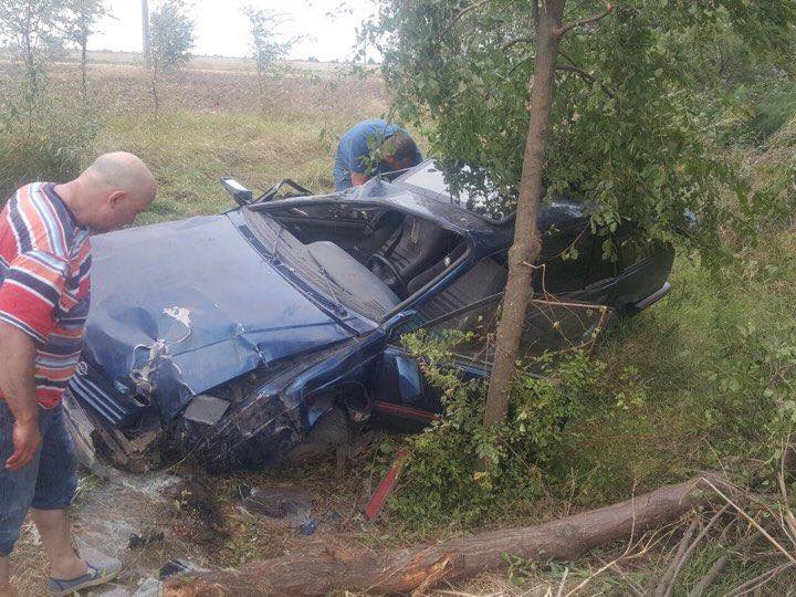 Спасское-Вилково туристы из Молдовы попали в серьезное ДТП на автодороге
