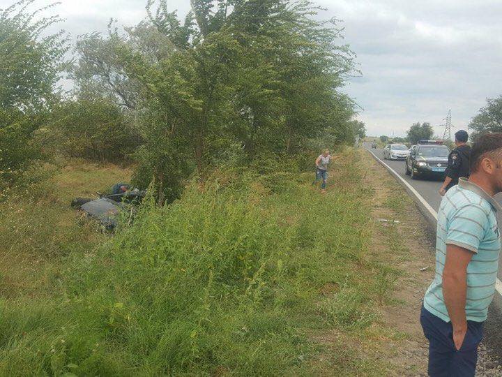 Спасское-Вилково туристы из Молдовы попали в серьезное ДТП на автодороге