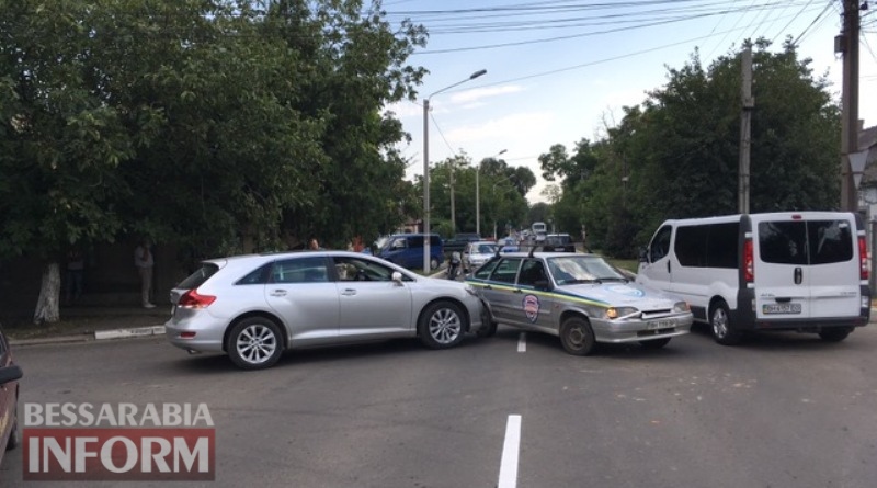 В Измаиле из-за ДТП оказался затруднен проезд по улице Белгород-Днестровской