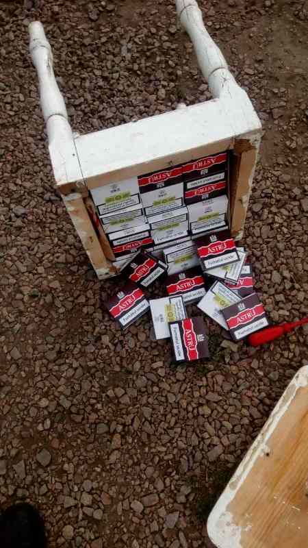 В Тарутинском районе пограничники обнаружили машину, "нафаршированную" контрабандными сигаретами