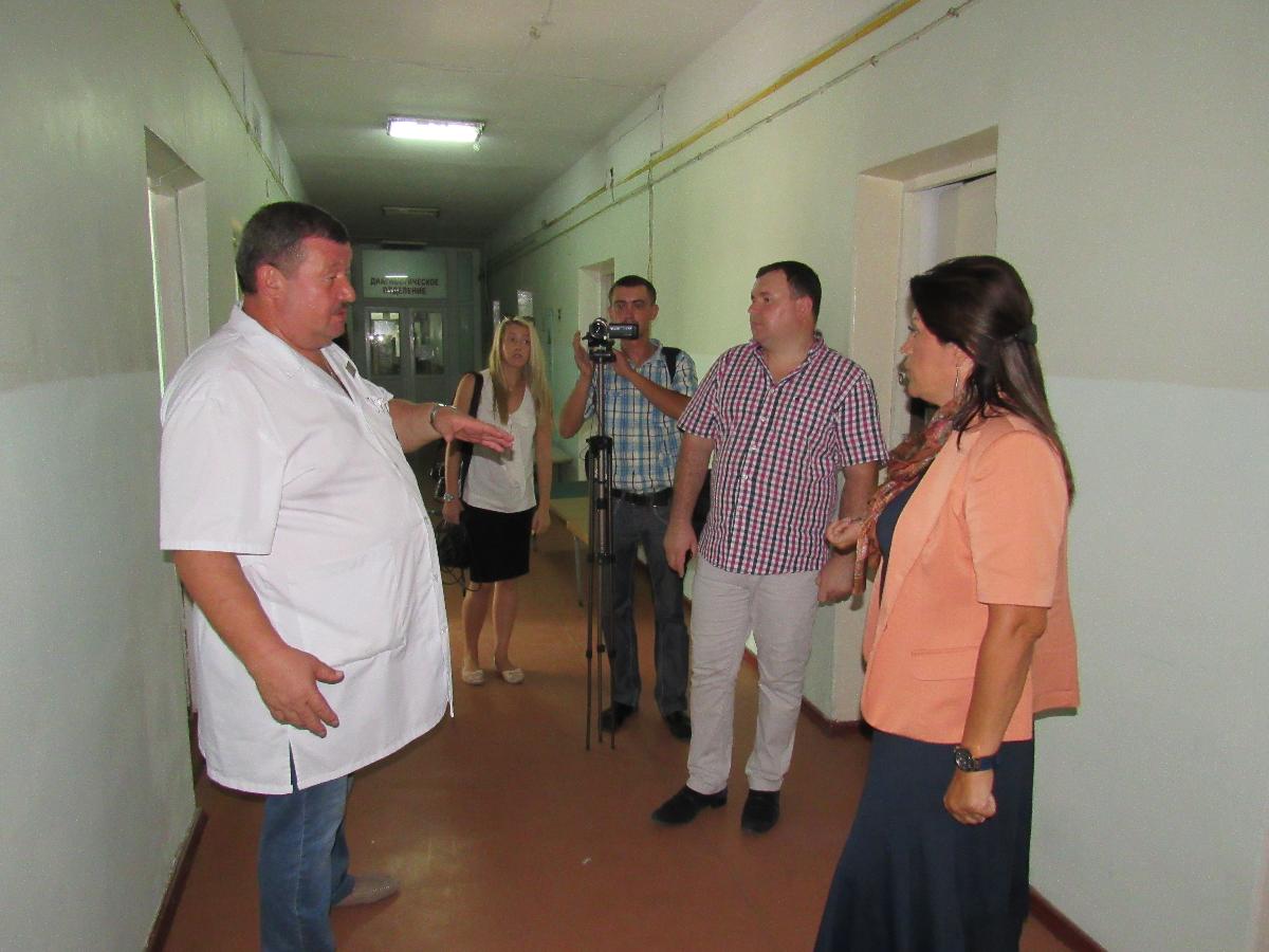 Мэр Белгород-Днестровского Алла Гинак провела выездное заседание в больнице