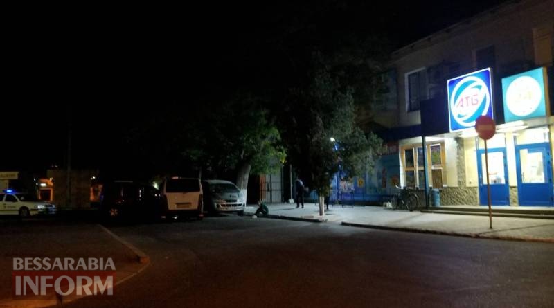 Ночью в Измаиле проезд под "кирпич" стал причиной ДТП
