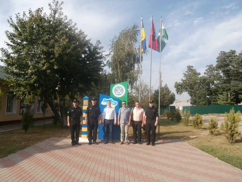 Делегация из Румынии посетила Измаильский учебно-тренировочный отряд морской охраны