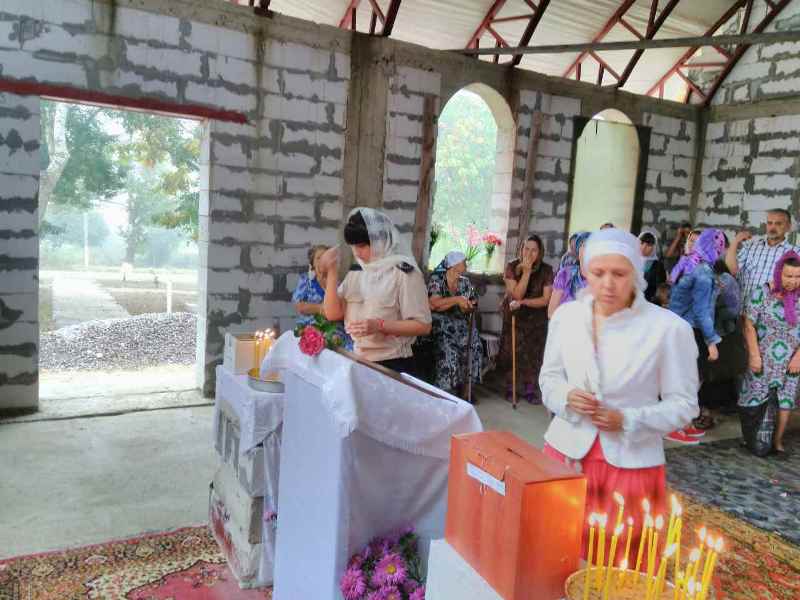 Измаильские спасатели приняли участие в молебне в честь иконы "Неопалимая Купина"