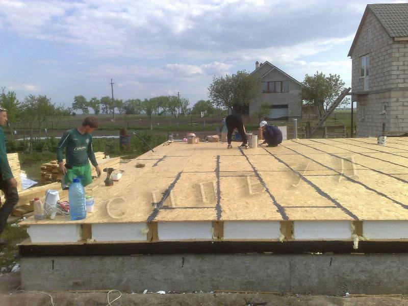 Строим канадский дом из SIP панелей своими руками