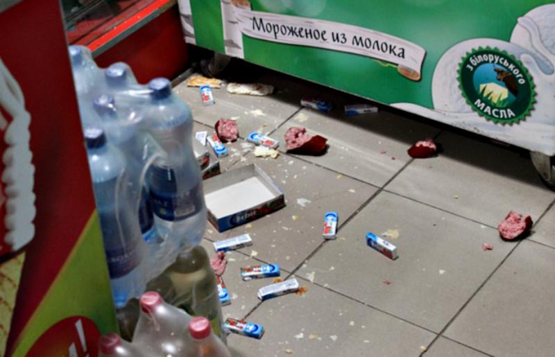 Полосатые выпивохи: еноты, разгромившие магазин, в Черновицкой области, третий день страдают от похмелья