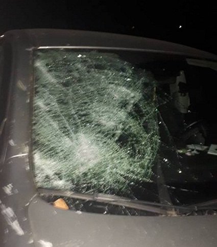 В Белгород-Днестровском районе вылетевший из багажника «Жигулей» шифер повредил встречное авто