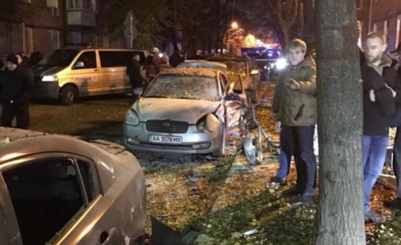В результате взрыва ранен нардеп Игорь Мосийчук, еще два человека погибли