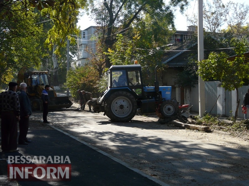 В Измаиле стартовал капитальный ремонт улицы Кишиневской