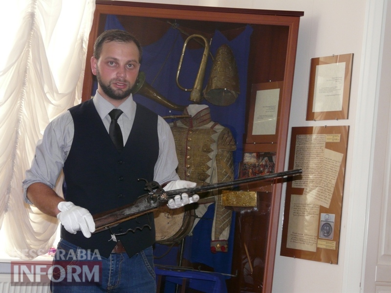 В Измаиле продемонстрировали образцы казацкого оружия.
