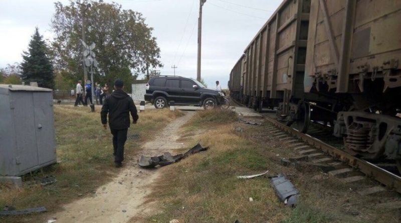 В Измаильском районе попытка водителя "проскочить" перед поездом едва не закончилась трагедией