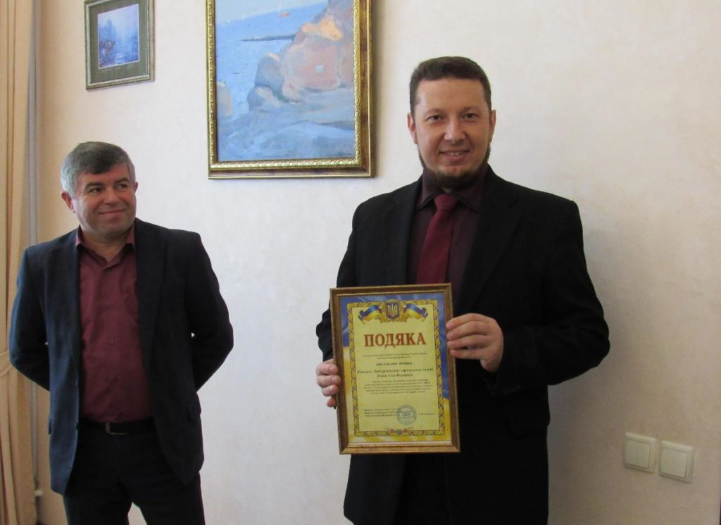 За популяризацию борьбы самбо мэр Аккермана получила Благодарность от Одесской областной федерации самбо