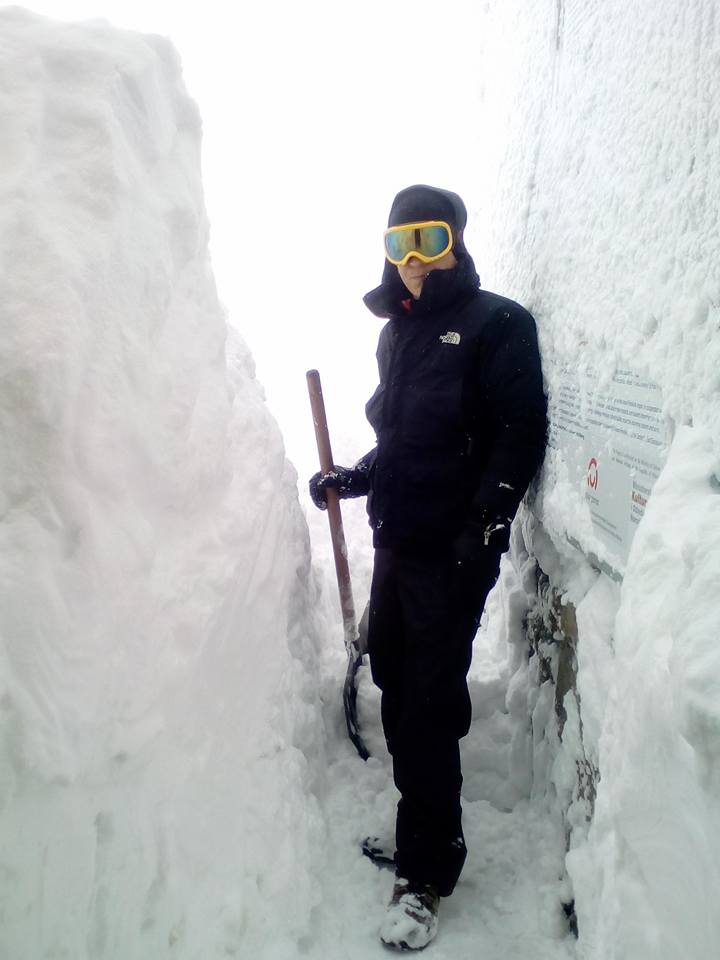 В Карпатах местами уже намело 1-2 метра снега