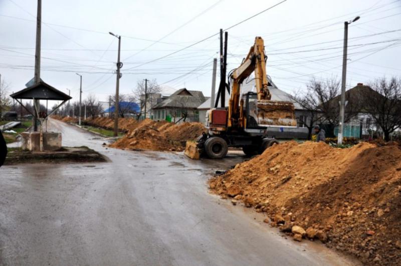 В Болграде ведутся работы по реконструкции питьевого водопровода