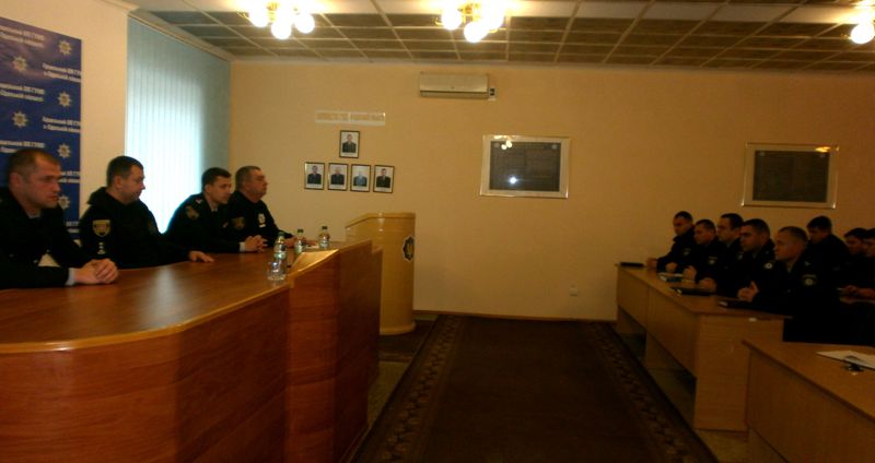 Арцизским полицейским был представлен новый шеф - им стал бывший начальник полиции Измаила