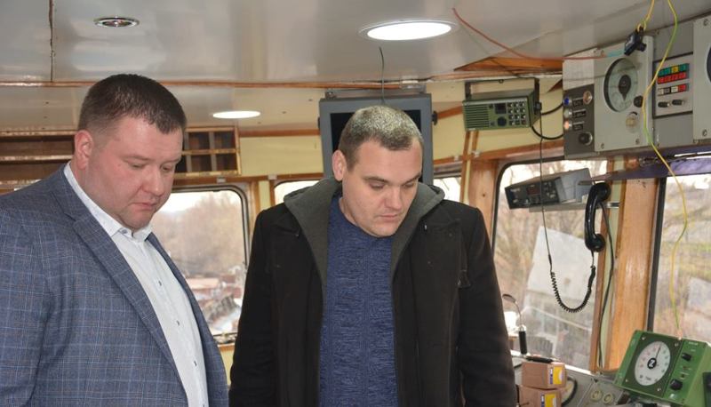 Новый руководитель УДП Дмитрий Чалый активно знакомится со состоянием дел компании.