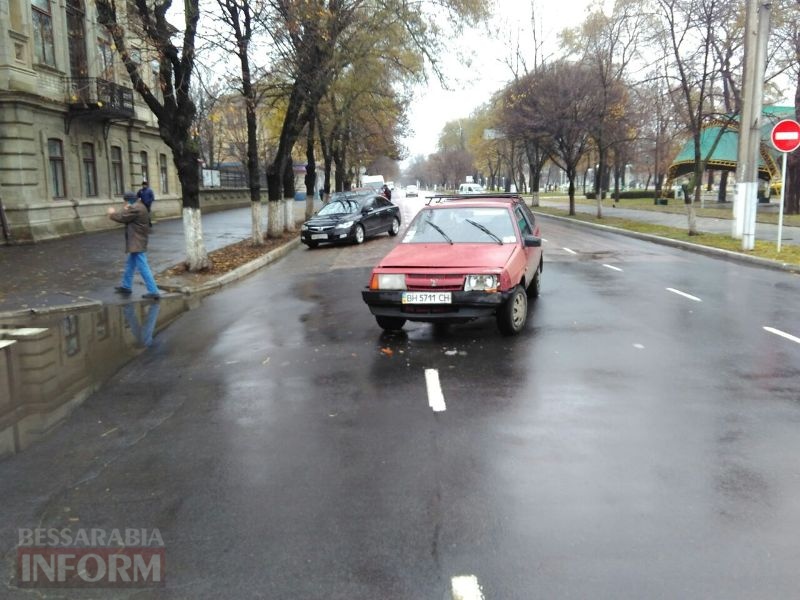 Воскресная суета: на проспекте Суворова в Измаиле за два часа произошло сразу две аварии