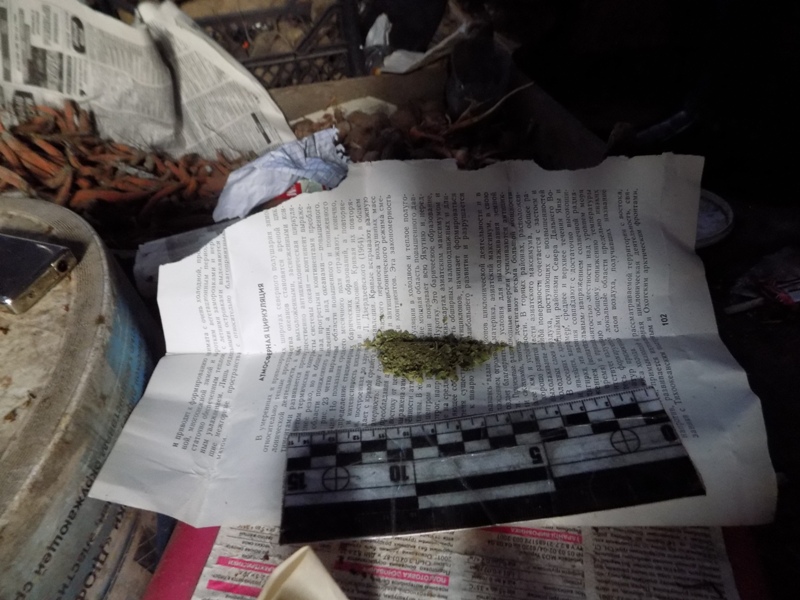 При обыске у жителя Измаила нашли свертки с марихуаной
