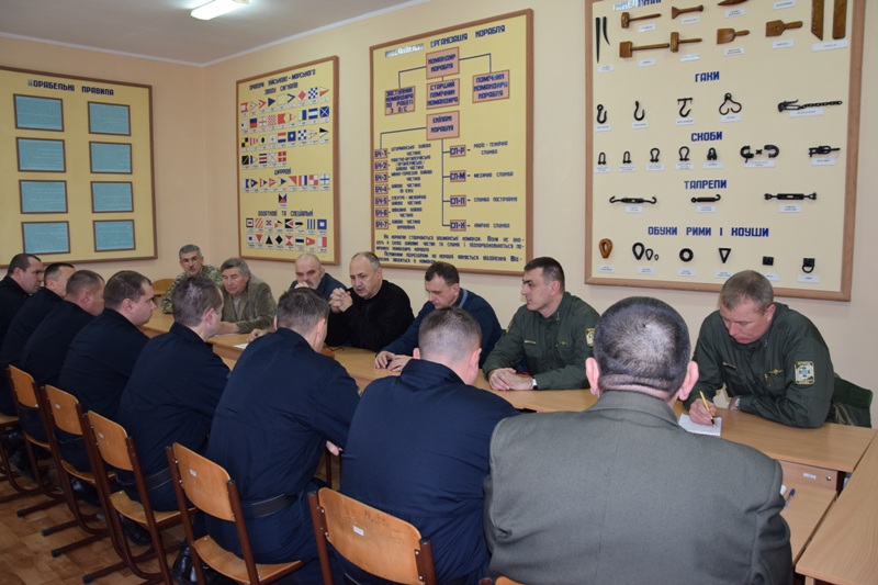 Учебно-методические сборы прошли в Измаильском учебно-тренировочном отряде морской охраны
