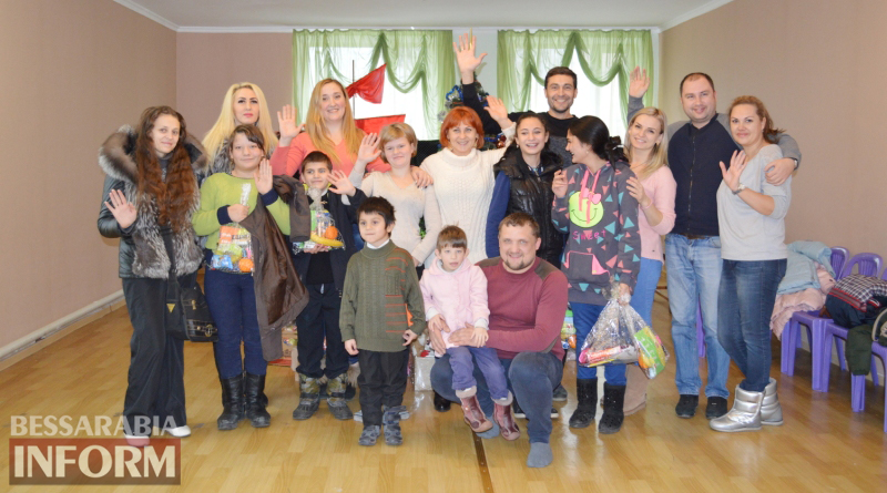 Уроженец Килии, проживающий в Одессе, организовал сюрприз для воспитанников школы-интерната на малой семье.