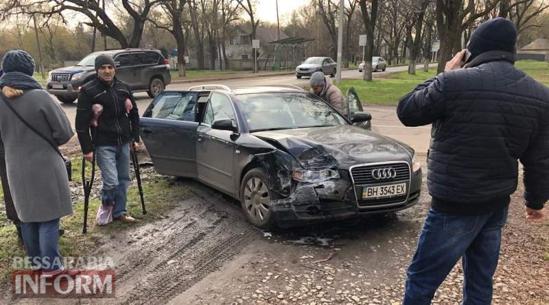 В Измаиле на проспекте Суворова столкнулись Chery и Audi