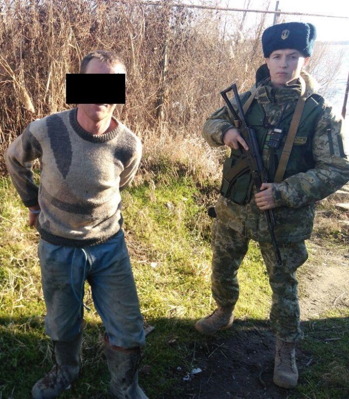 На Дунае в районе Вилково пограничники задержали чужака