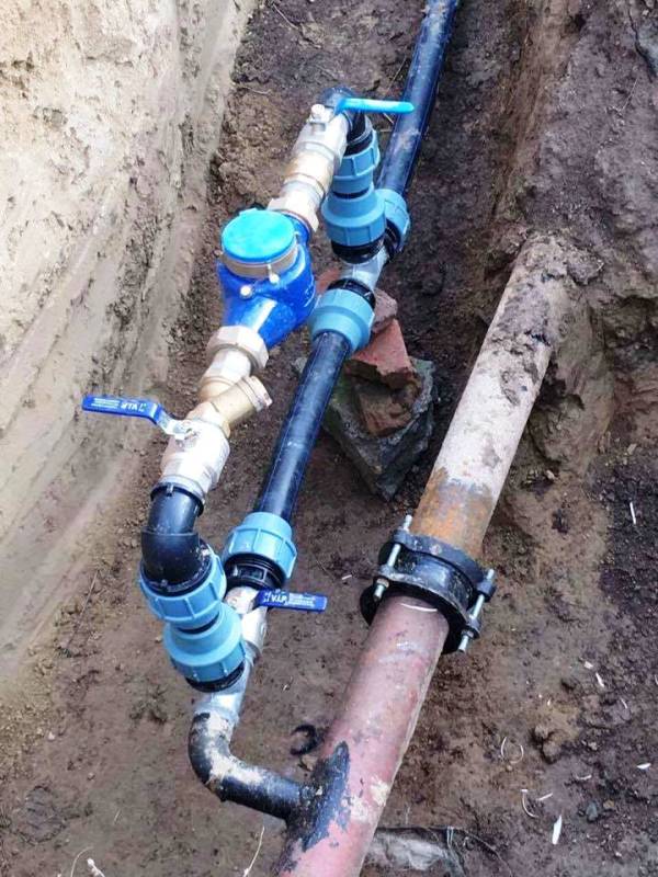 Ренийский р-н: в Долинском проводится капремонт водопровода.