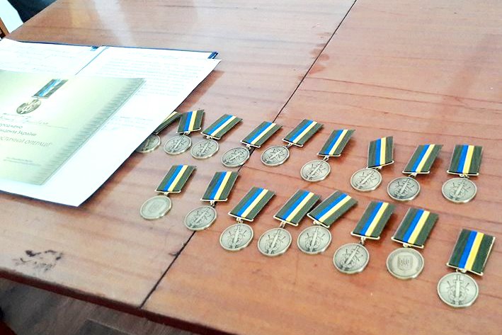 Тридцать военнослужащих из Килийского района получили награды Президента Украины