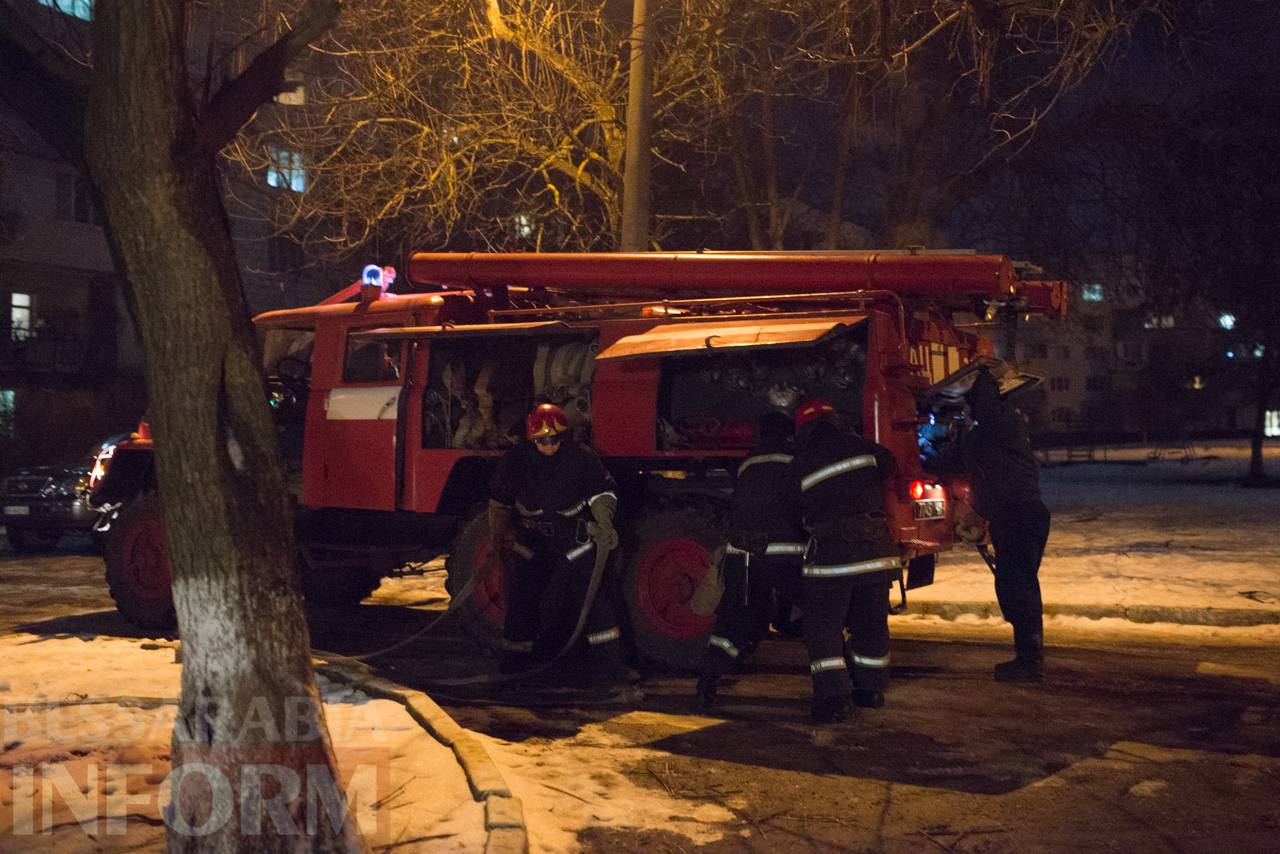 В Измаиле загорелся автомобиль Очевидцы утверждают, что слышали взрыв